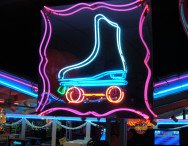 Neon Skate Sign